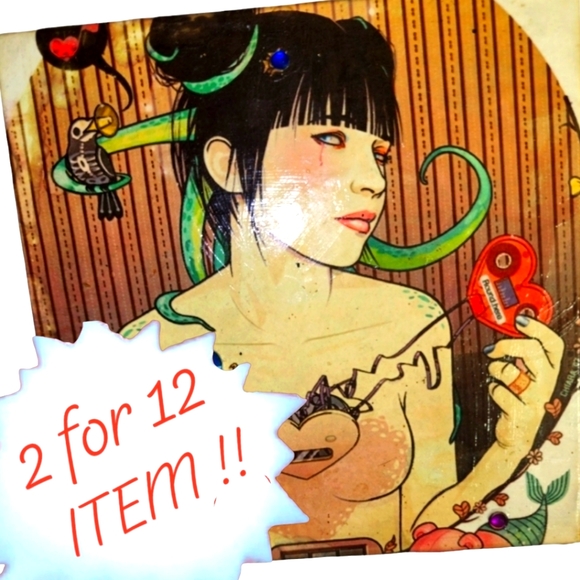 Mix media on canvas - Picture 1 of 9